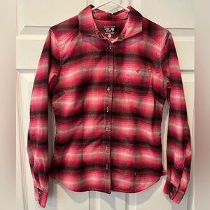 Mountain Hardwear Women’s  Plaid Shirt - Red and Black